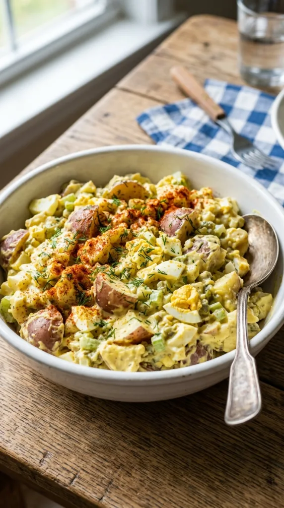 10 Best Father’s Day BBQ Recipes Dad Will Actually Love 10 White ceramic bowl potato salad 202605141416