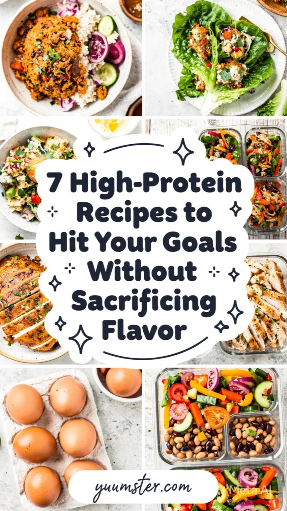 7 High-Protein Recipes to Hit Your Goals Without Sacrificing Flavor 10 create a tall pinterest pin in the food and drinks 2026 05 10T203445.289